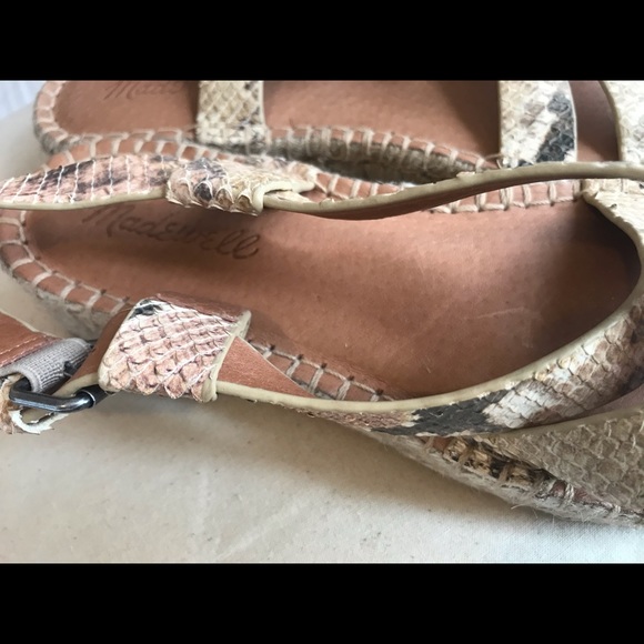 Madewell Snakeskin Espadrilles - Picture 2 of 4